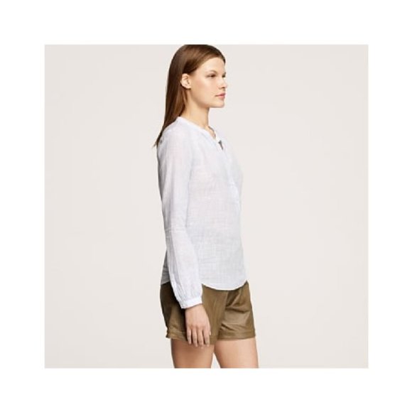 J. Crew Light Blue Tunic Top - Picture 3 of 10